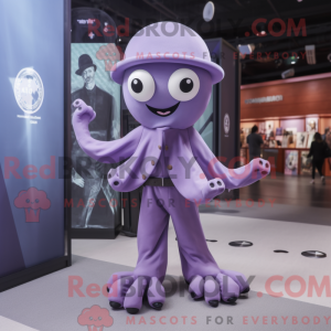 Lavender Octopus mascot...