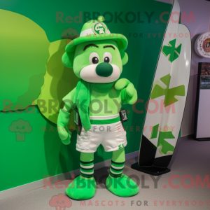 Lime Green Irish Flag...
