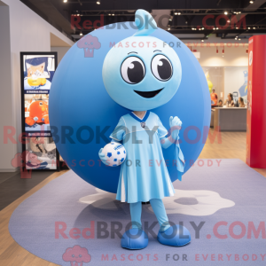 Sky Blue Soccer Ball...