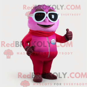 Magenta Ice maskot...