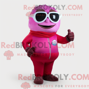 Postava maskota Magenta Ice...
