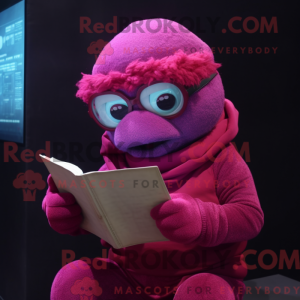 Magenta Ice maskot...