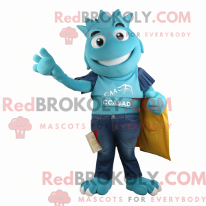 Turkis Caesar Salat maskot...
