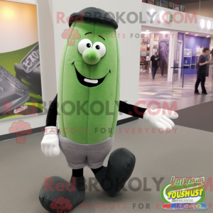 Gray Cucumber mascot...