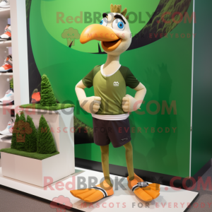 Maskottchenkostüm Olive...