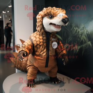 Rust Pangolin mascot...