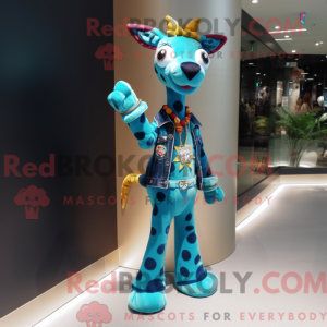 Figura de máscara de girafa...