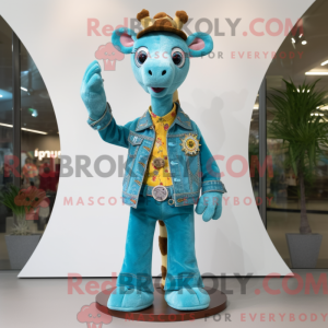 Figura de máscara de girafa...
