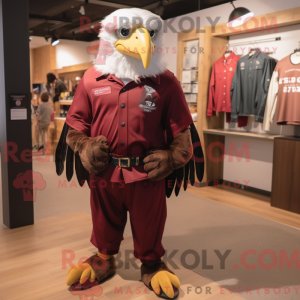 Maroon Bald Eagle...