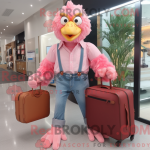 Máscara de frango frito...