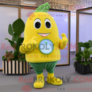 Citrongul spinat maskot...