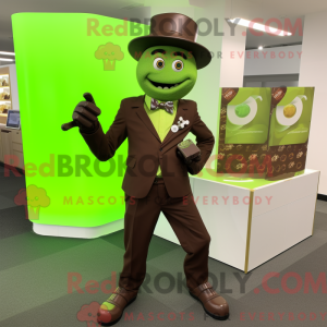 Limegrøn chokoladebarer...