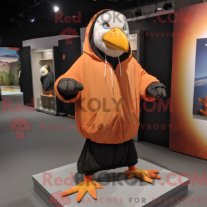 Peach Crow Maskottchen...