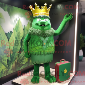 Forest Green King máscara...