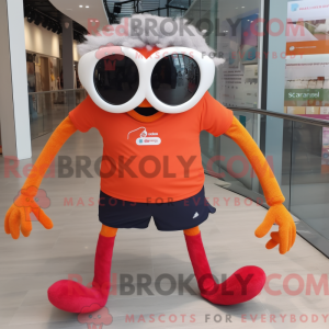 Spider mascot costume...