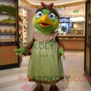 Postava maskota Olive Hens...