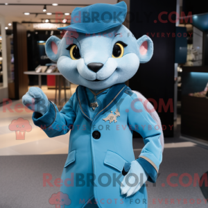 Disfraz de mascota Sky Blue...