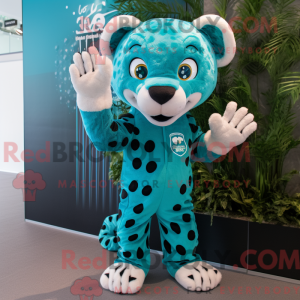 Postava maskota Teal...