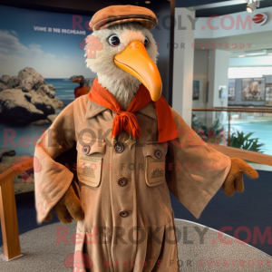 Rust Gull mascot costume...