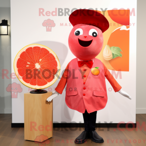 Red Grapefruit mascot...