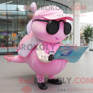 Pink Pukkelhval maskot...