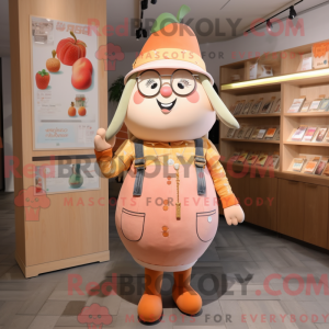 Peach Hourglass maskot...