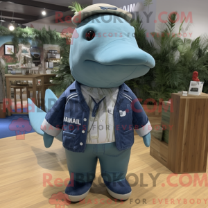 Pukkelhval maskot kostume...