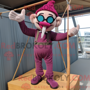 Magenta Tightrope Walker...