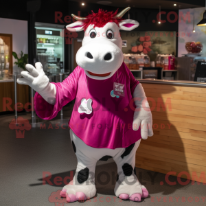 Magenta Holstein Cow...