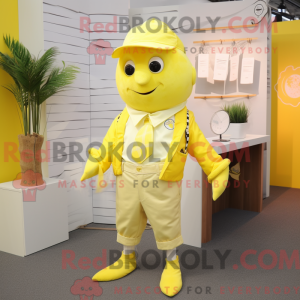 Lemon Yellow Cod mascot...