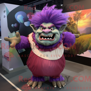 Máscara de Ogro Roxo figura...