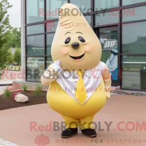 Maskottchenkostüm Gold Pear...