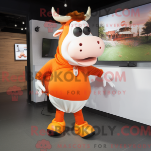 Figura de máscara de vaca...