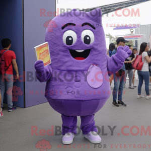 Lilla Ice Cream maskot...