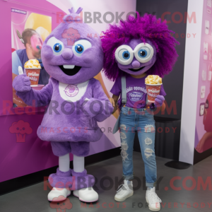 Lilla Ice Cream maskot...