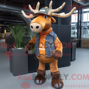 Costume de mascotte de Rust...