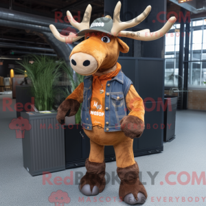 Rust Moose Maskottchen...