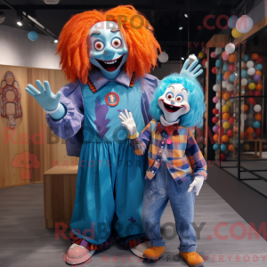 Blauwe clown...