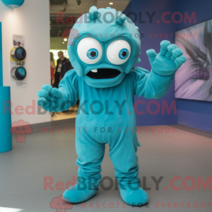 Costume mascotte de Cyclope...