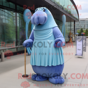 Blauwe Walrus...
