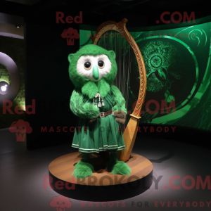 Forest Green Celtic Harpe...