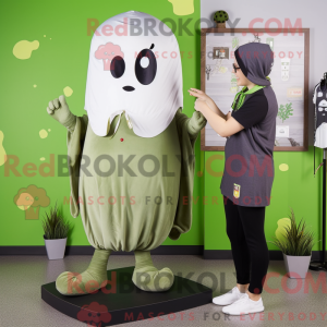 Postava maskota Olive Ghost...