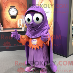 Lawendowa armbåndsur maskot...