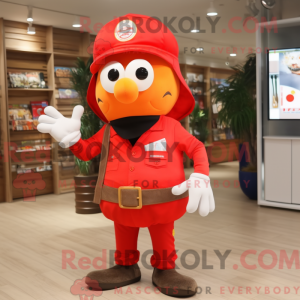 Red Shakshuka mascot...