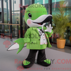Lime Green Killer Whale...