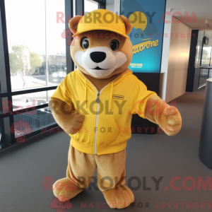 Yellow Mongoose mascot...