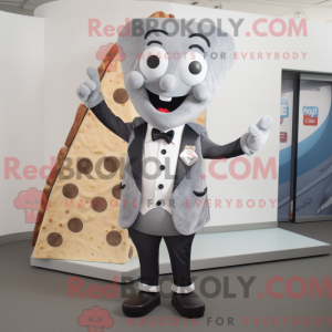 Postava maskota Grey Pizza...