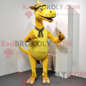 Yellow Parasaurolophus...