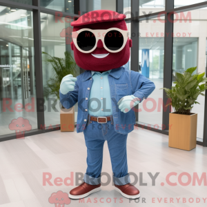 Maroon Attorney maskot...