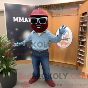 Maroon Attorney mascot...
